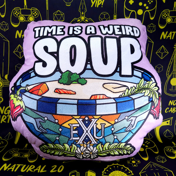 Time is a Weird Soup Critical Role Pillow Plush