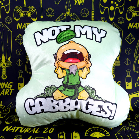 Cabbage Man Avatar Pillow Plush
