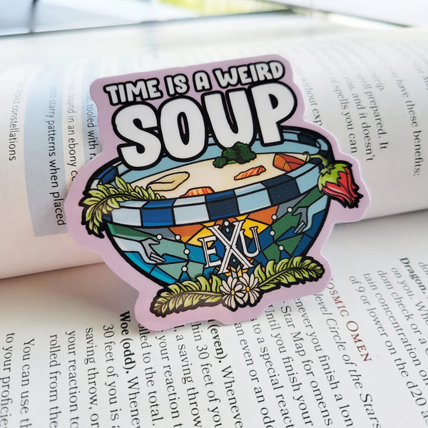 Time is a Weird Soup Critical Role Sticker