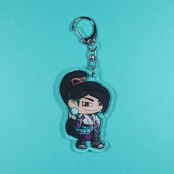 Sage Valorant Acrylic Charm