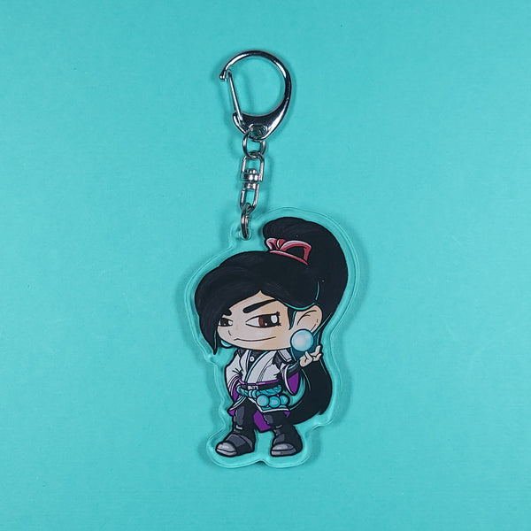 Sage Valorant Acrylic Charm