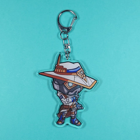 Cypher Valorant Acrylic Charm