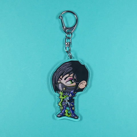 Viper Valorant Acrylic Charm