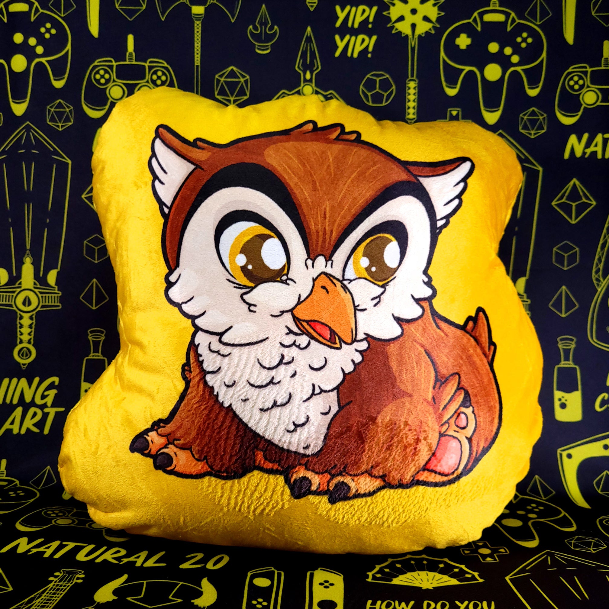 Owlbear D&D Pillow Plush