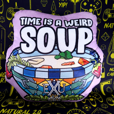 Time is a Weird Soup Critical Role Pillow Plush