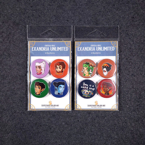 Exandria Unlimited Button Packs