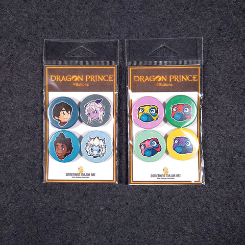 Dragon Prince Button Packs