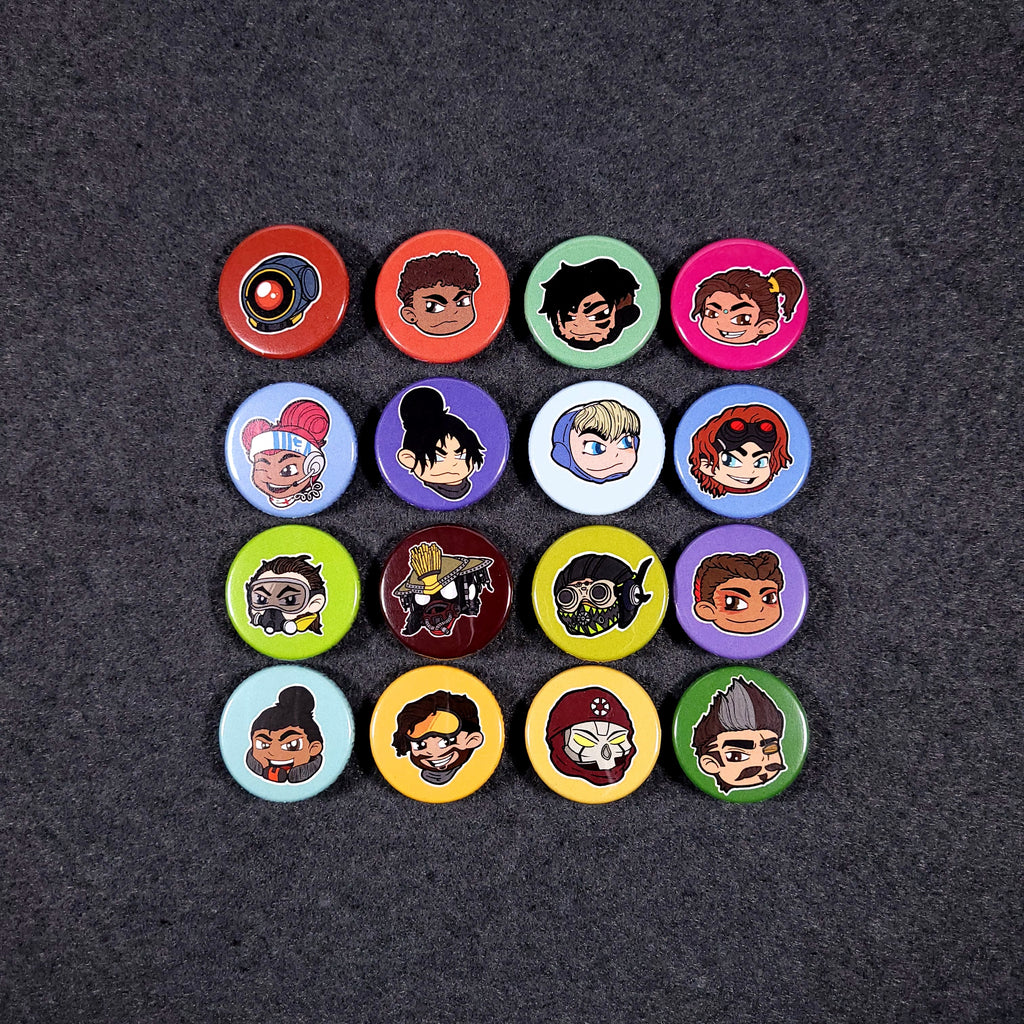 Apex Legends Fan Art Button Packs - Something Major Art