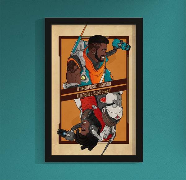 Baptiste Flip Overwatch Print