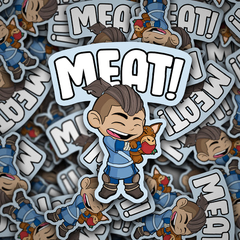 Soka with meat Avatar Sticker