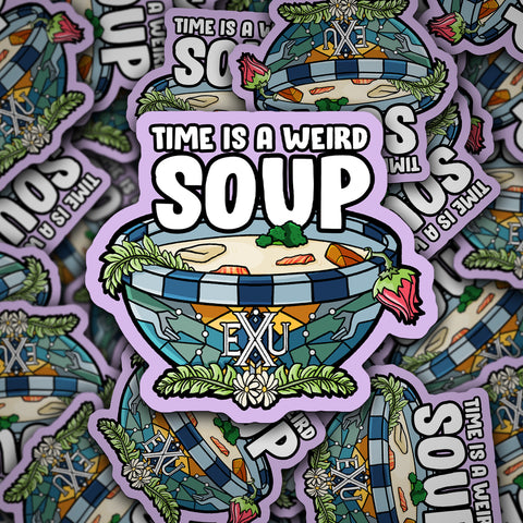 Time is a Weird Soup Critical Role Sticker