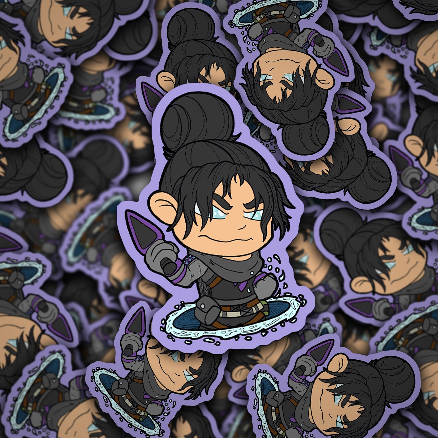 Wraith Apex Legends Sticker - Something Major Art