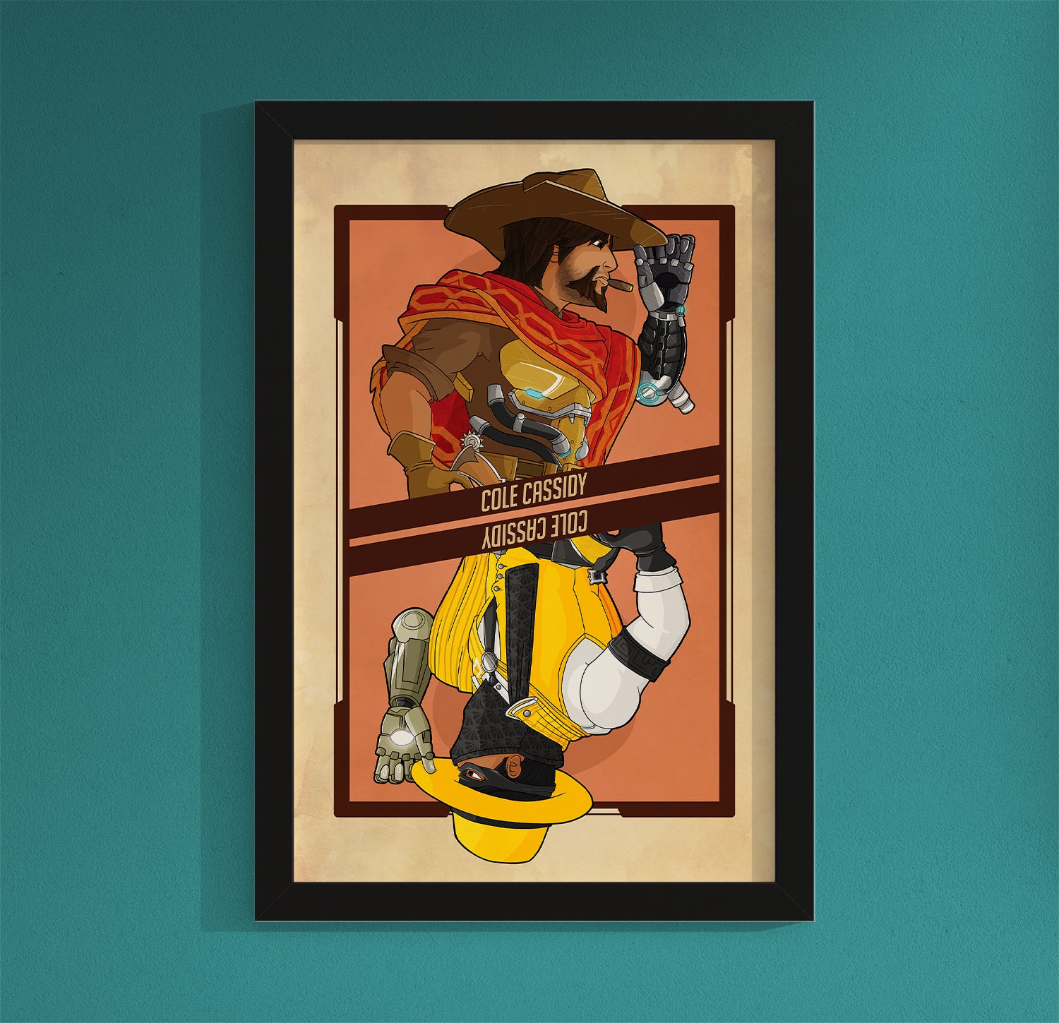 Cassidy Flip Overwatch Print