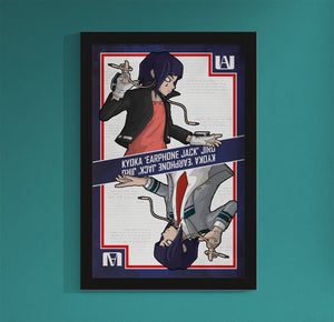 Jiro Flip My Hero Print